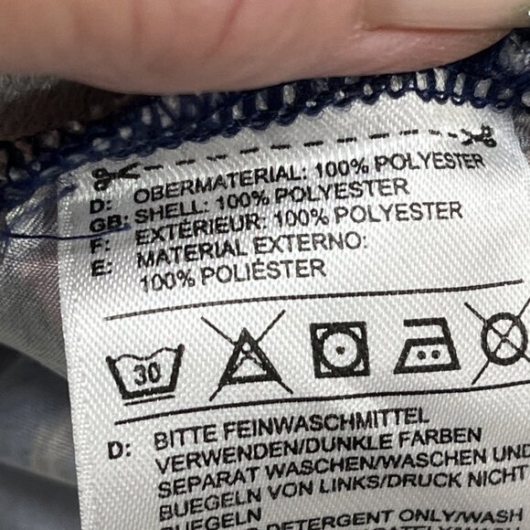 Adidas x Rita Ora Top Womens S Blue‎ Floral Cropped TShirt Athleisure Athletic - Picture 7 of 7